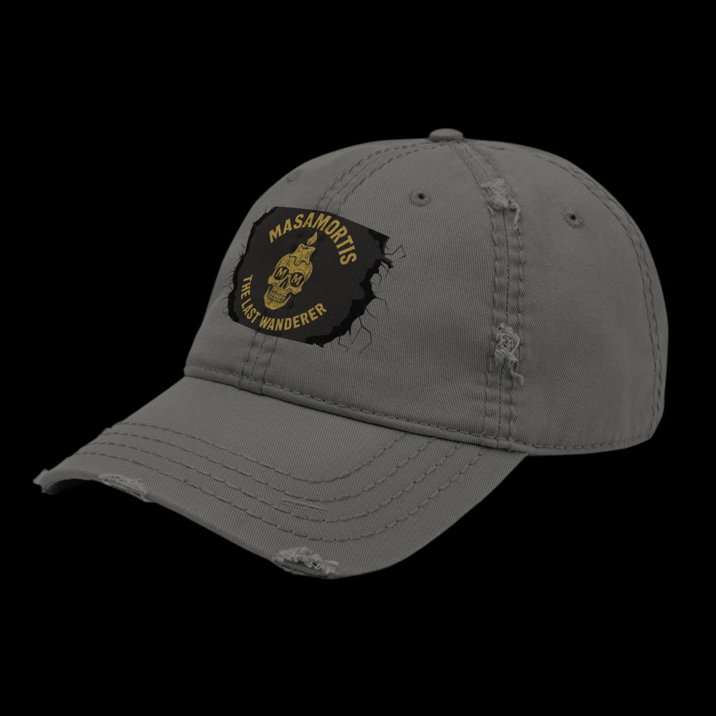 Cappellino effetto consumato