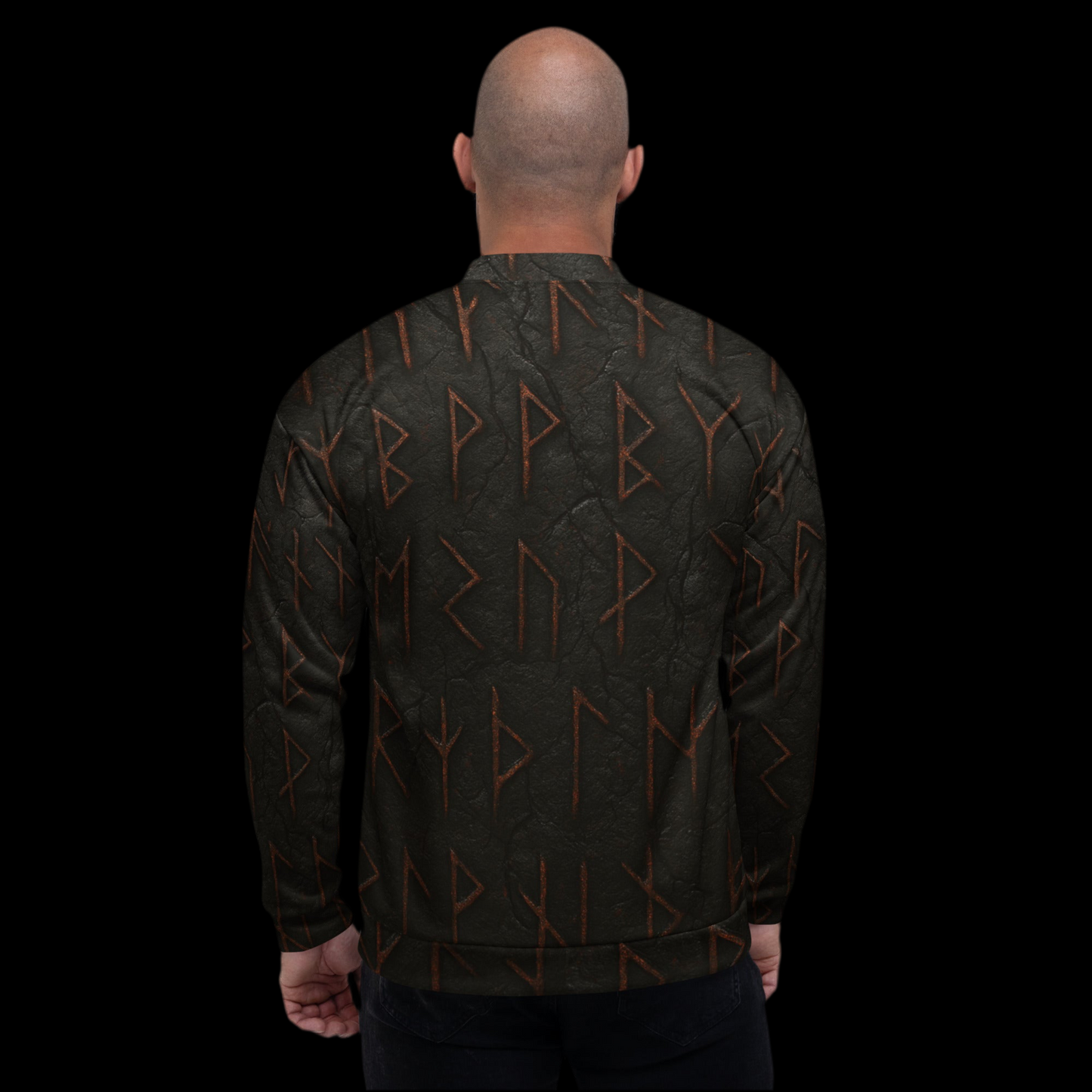 Bomber Unisex “Rune della Fine” – Giacca del Viandante