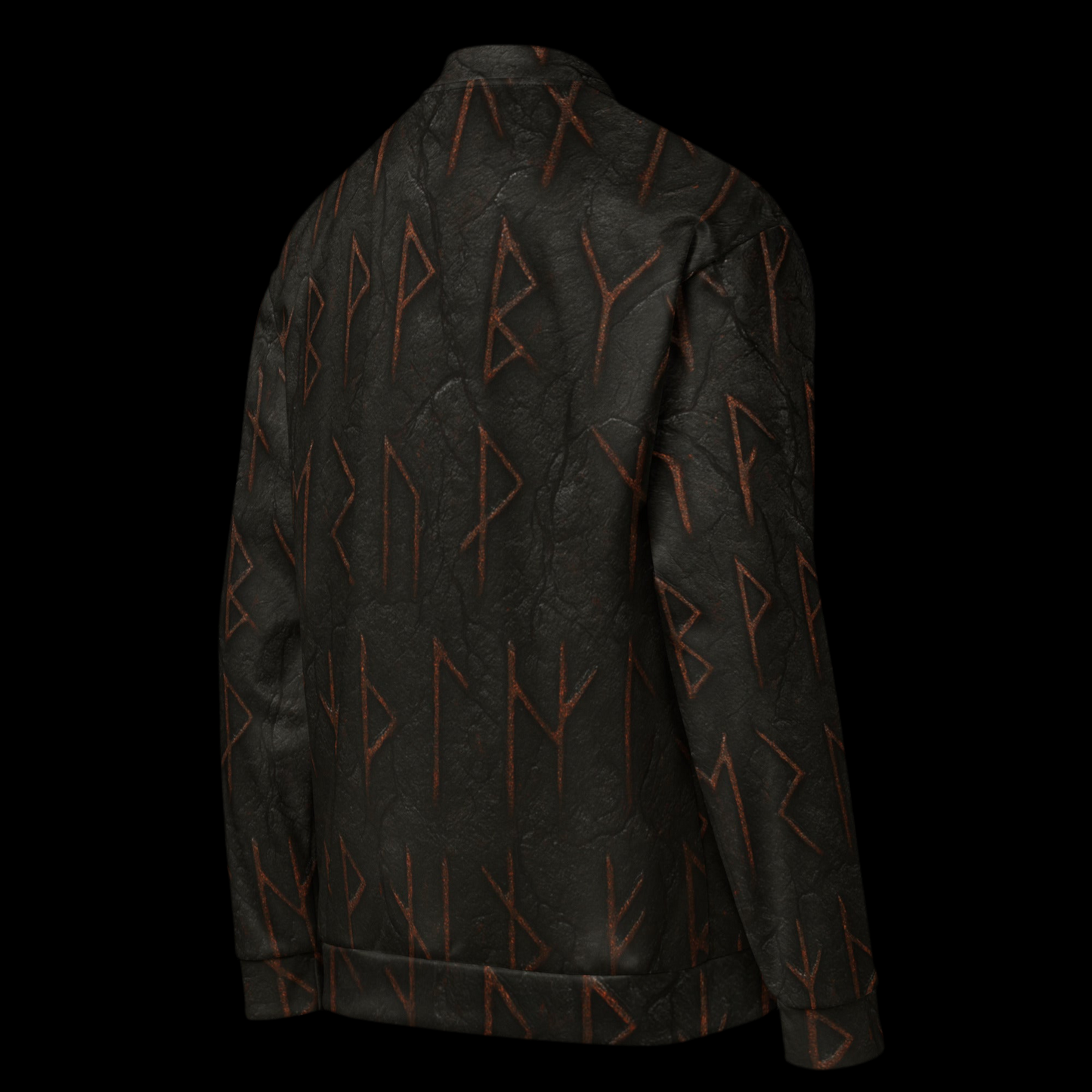 Bomber Unisex “Rune della Fine” – Giacca del Viandante