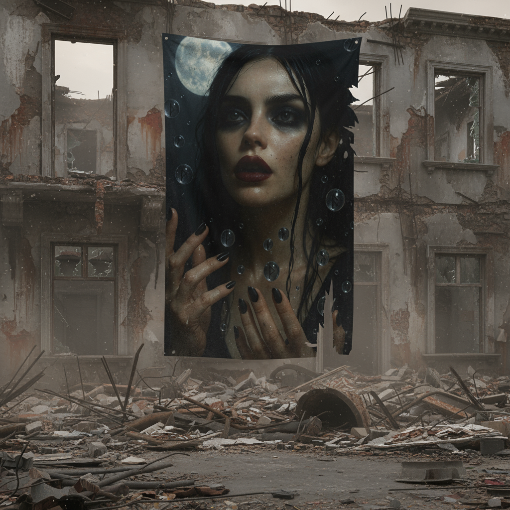 Bandiera “AgatIA: Magia e Lune” — Emblema da Parete