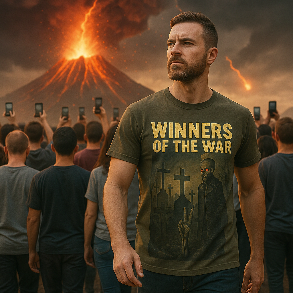"WINNER OF THE WAR" Organic Cotton T-Shirt