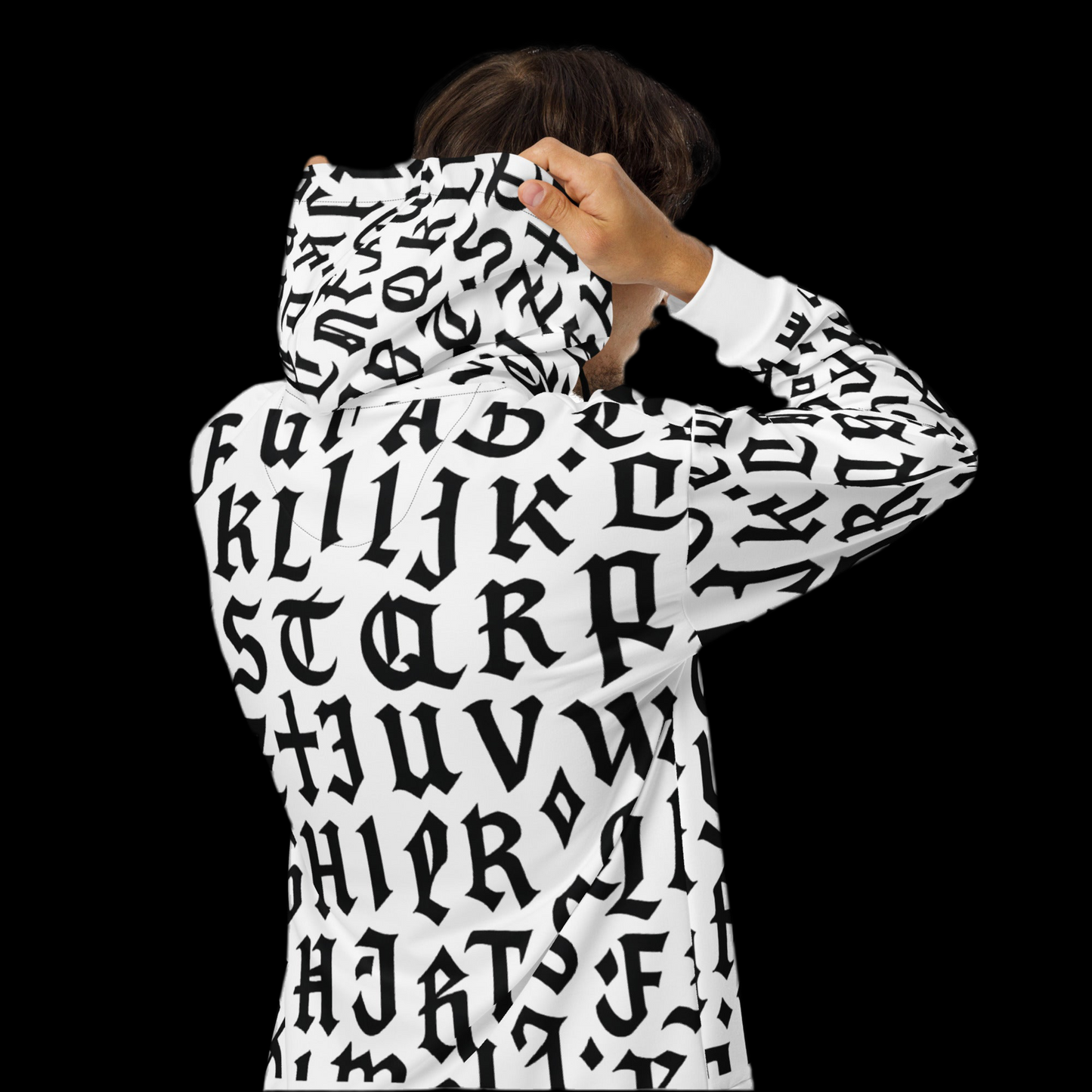 Felpa con cappuccio con zip unisex