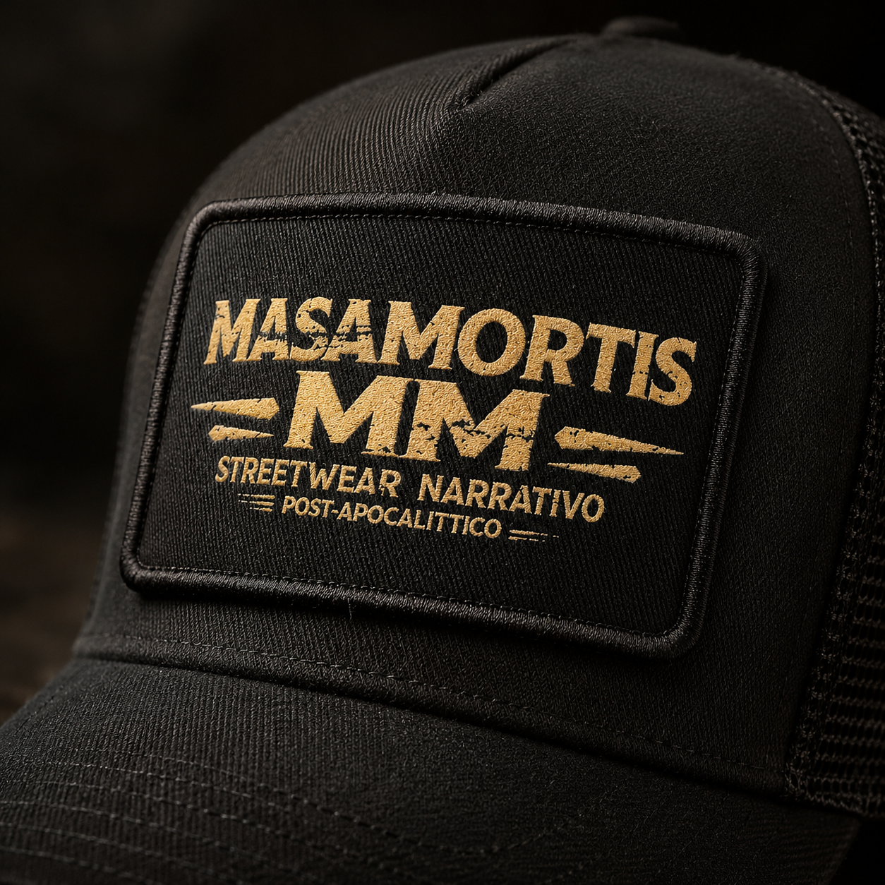 Cappello MasaMortis Taverna Edition con Patch Staccabile – Confezione con Gadget e Lettera di Ritrovamento