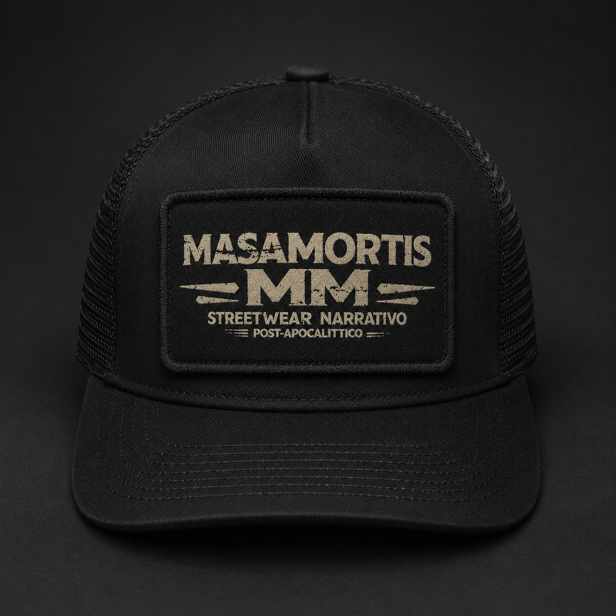 Cappello MasaMortis Taverna Edition con Patch Staccabile – Confezione con Gadget e Lettera di Ritrovamento