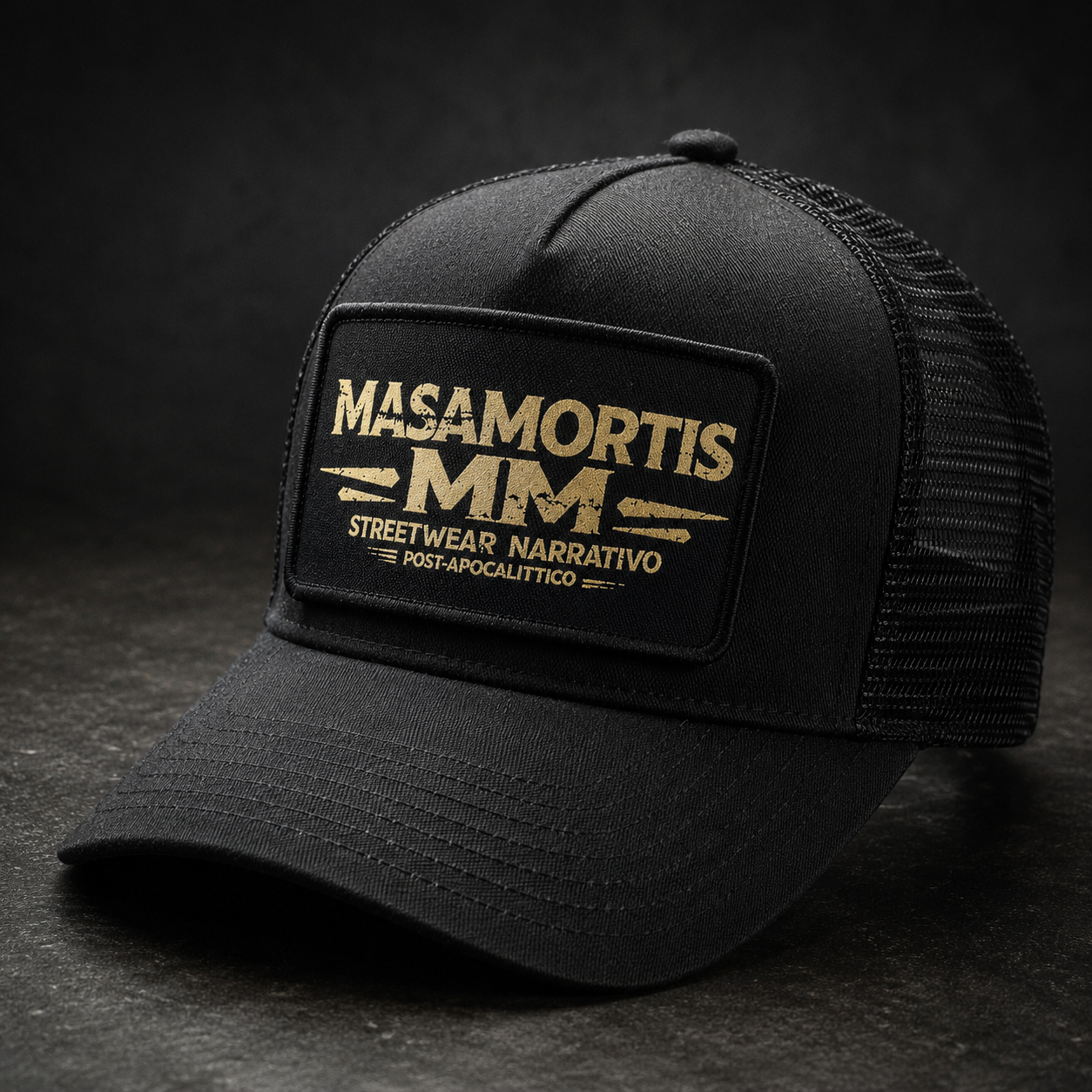 Cappello MasaMortis Taverna Edition con Patch Staccabile – Confezione con Gadget e Lettera di Ritrovamento
