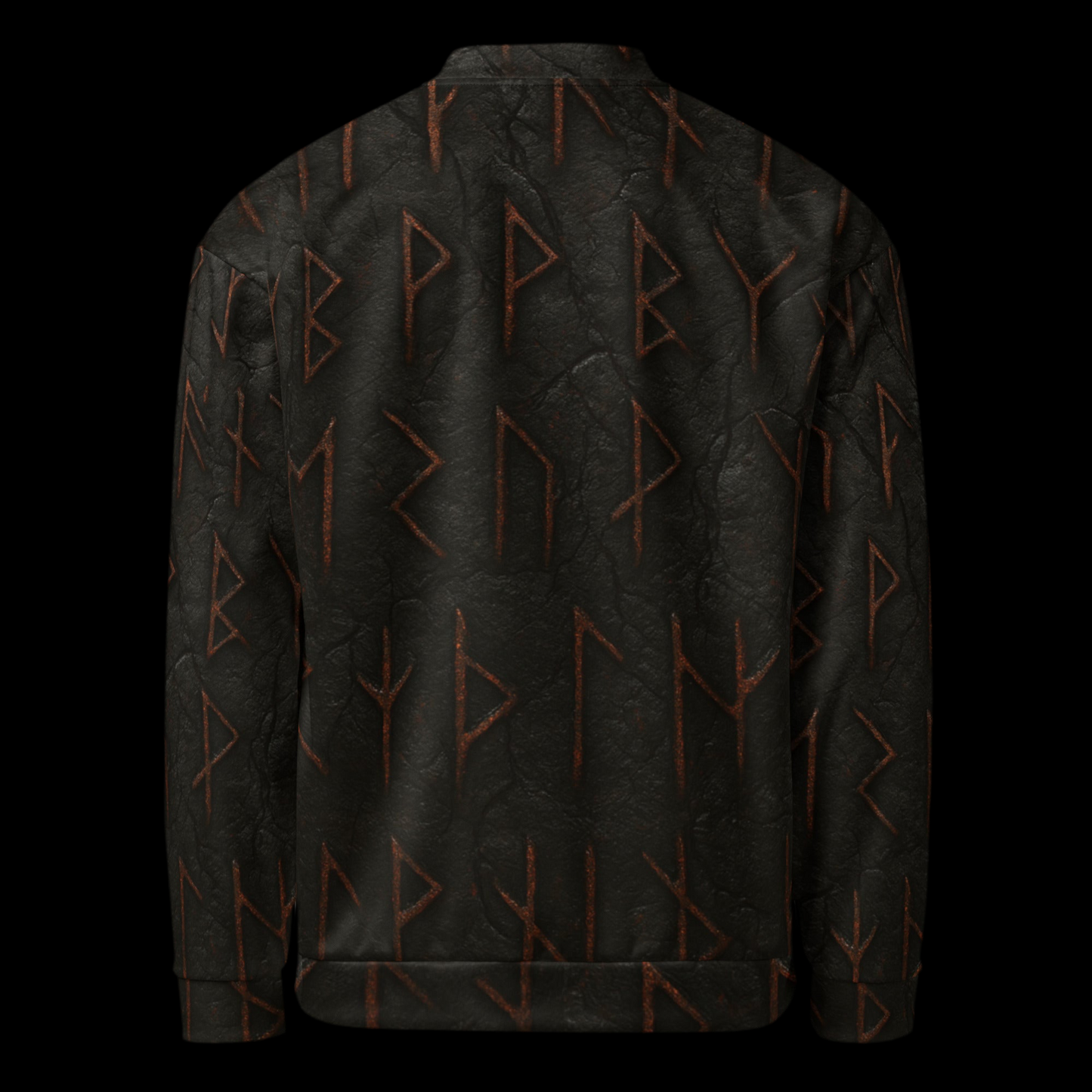 Bomber Unisex “Rune della Fine” – Giacca del Viandante