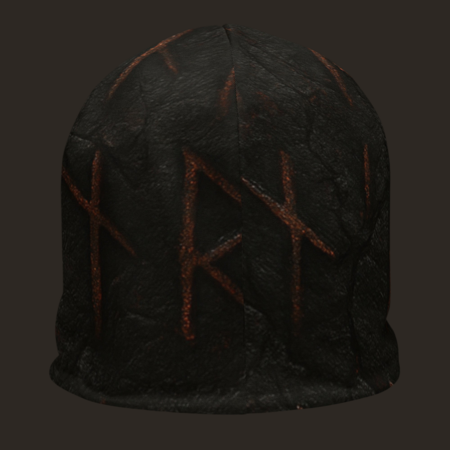 Berretto con stampa all over