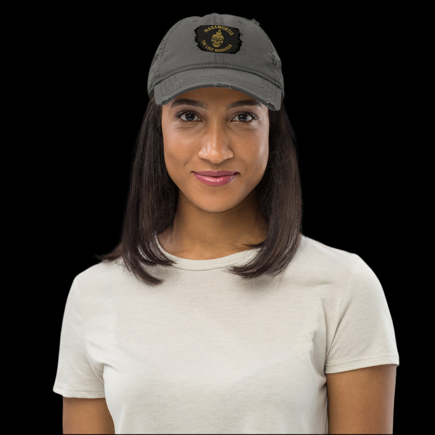 Cappellino effetto consumato