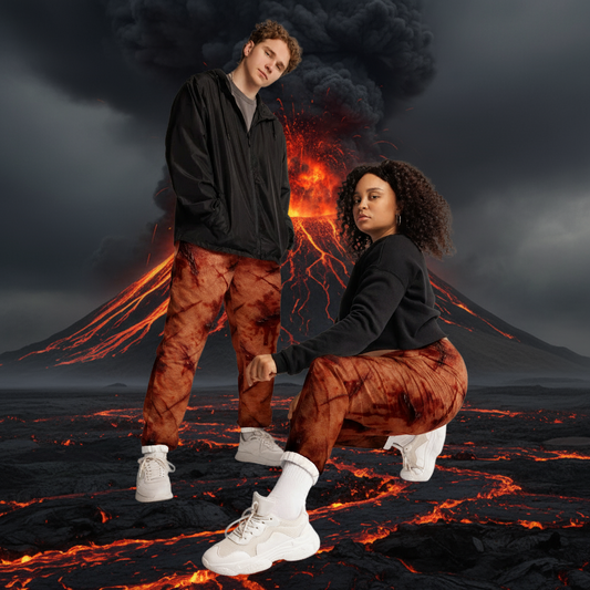 Pantaloni sportivi con stampa all over unisex