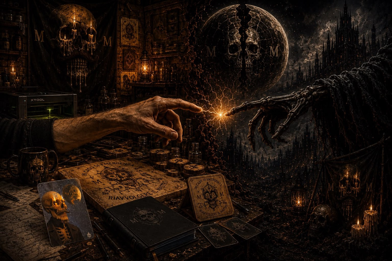 Il creatore di MasaMortis e la mano del Viandante